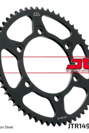 Koop Vandaag JT SPROCKETS - REAR STEEL 56T, 428 - Sprockets - 56T